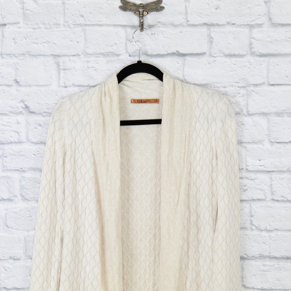 BELLDINI Open Cardigan Style Light Sweater Size S - Picture 2 of 9